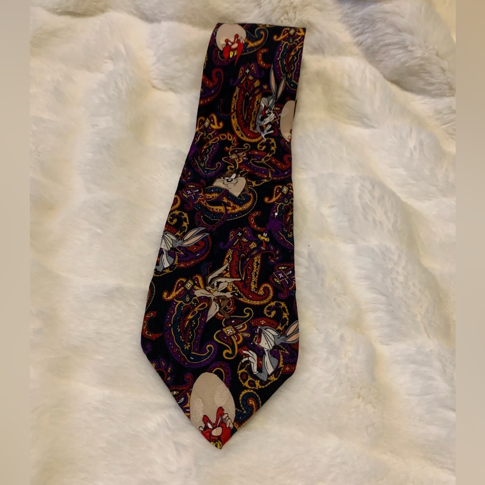 Loony Tunes Silk Neck Tie